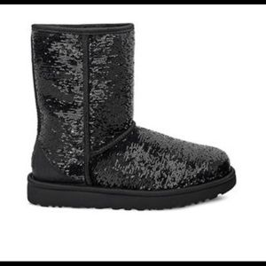 Uggs Classic Short Sequined Boots